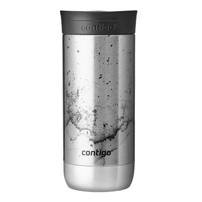 Contigo Vaso Snapseal Plata 16 Oz.